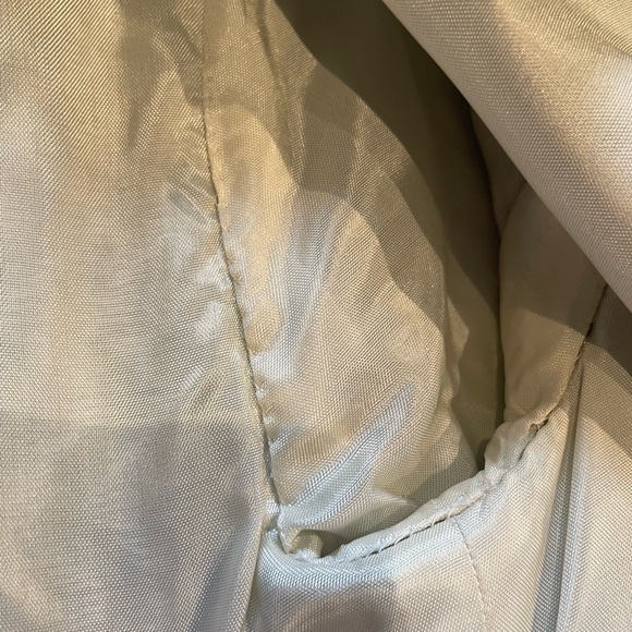 Vintage Retro Green Striped Jacket 1960s or 1970s Blazer - Picture 3 of 15